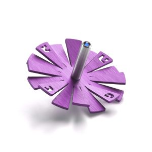 סביבון שמש {RAY} אלומיניום סגול עם סטנד{44}