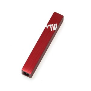 מזוזה ש"די אלומיניום אדום מיני 7 ס"מ {6}