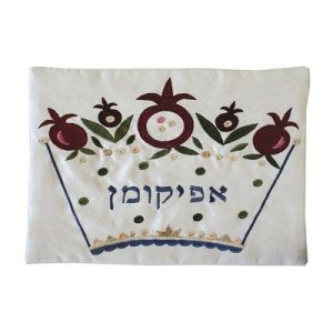 כיסוי אפיקומן רקמה קערת סדר