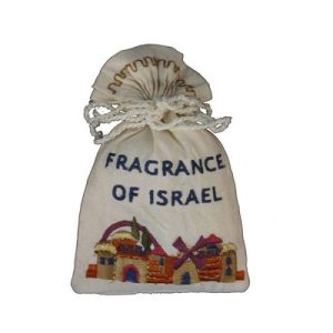 שקית לבשמים רקמה ירושלים/ציפורן