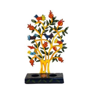 פמוטים חיתוך לייזר ציור יד רימונים