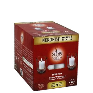 72 נרות נרונים 4 שעות