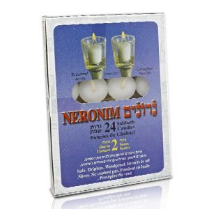 24 נרות נרונים 2 שעות