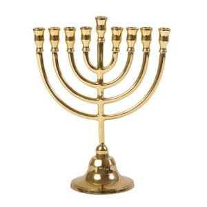 חנוכייה נחושת 22 ס"מ