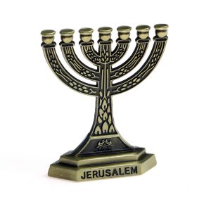 מנורה קטנה צבע ברונזה 7 ס"מ