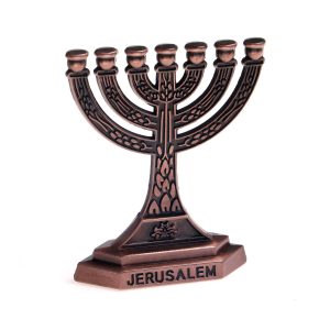 מנורה קטנה צבע קופר 7 ס"מ
