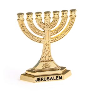 מנורה קטנה צבע זהב 7 ס"מ