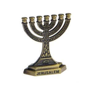 מנורה מיני צבע ברונזה 4 ס"מ