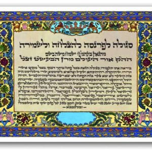 כרטיס סגולה לפרנסה להצלחה ולשמירה