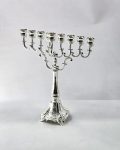 חנוכיה מוכספת  26X32 ס"מ