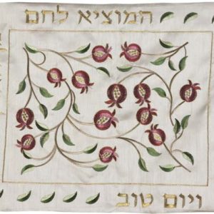 כיסוי חלה בד במבוק ידידותי לסביבה אפליקציה רימונים