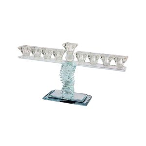 חנוכיה קריסטל 20 ס"מ