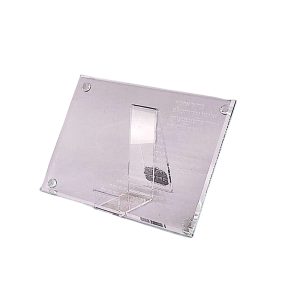 מגש קריסטל כסף לפמוטים/ברכה 30X20 ס"מ