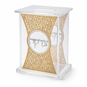 קופת צדקה קריסטל 12 ס"מ