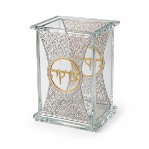 קופת צדקה קריסטל 12 ס"מ
