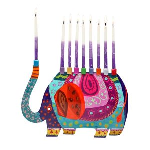 חנוכייה פיל