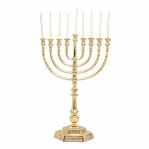חנוכייה נחושת 47 ס"מ