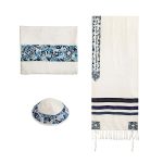 סט טלית "מגן דוד" כחול