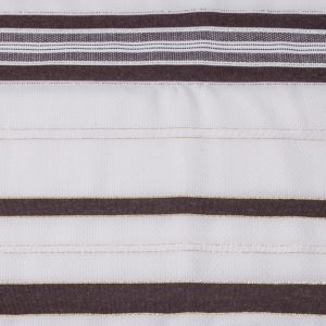 טלית צמר תשבץ חום מבריק זהב מס' 50