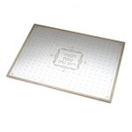 מגש חלה מראה לכבוד שבת קודש מוזהב 35/25 ס"מ